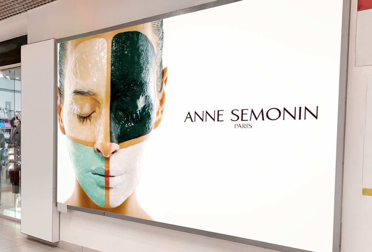 Inmedia Design: Branding promotion-Beauty light box advertising design